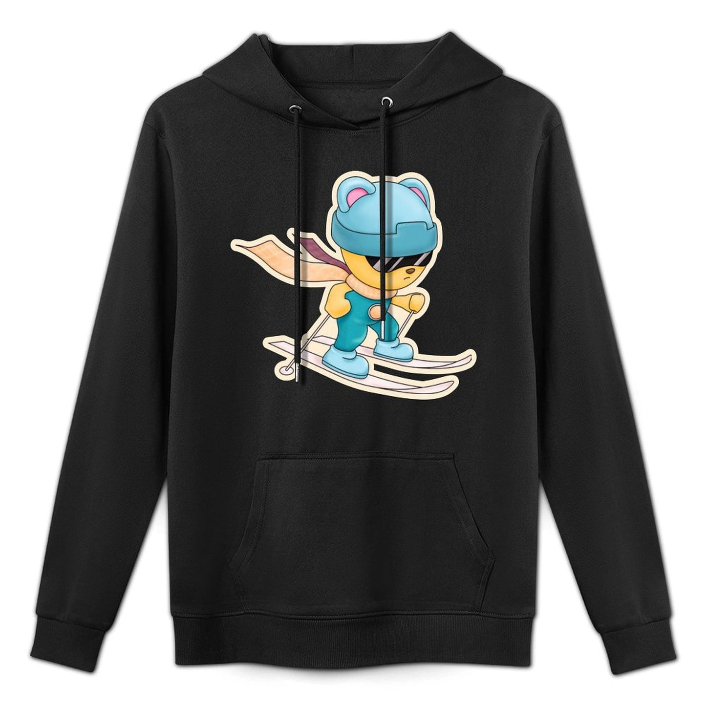 IPIB 250g Hooded Pocket Sweatshirt Front GraphicMen's Hooded  Sweatshirt6000049-3