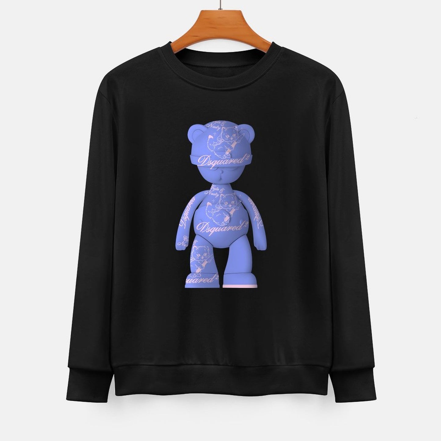 IPIB 250g Crew Neck Long Sleeve Sweatshirt Front GraphicCrew Neck Long Sleeve Sweatshirt6000123-6