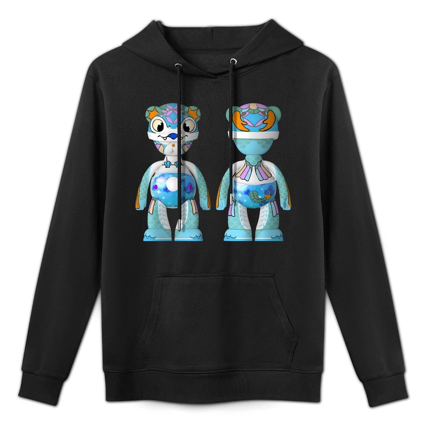 IPIB 250g Hooded Pocket Sweatshirt Front GraphicMen's Hooded  Sweatshirt6000077-1