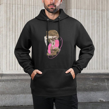 IPIB 250g Hooded Pocket Sweatshirt Front GraphicMen's Hooded  Sweatshirt6000019-8