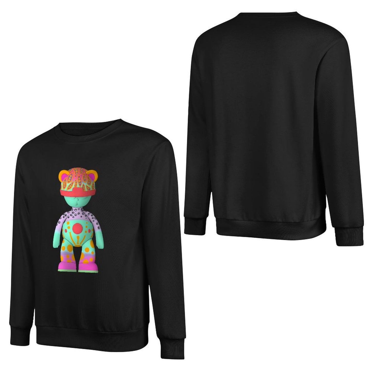 IPIB 250g Crew Neck Long Sleeve Sweatshirt Front GraphicCrew Neck Long Sleeve Sweatshirt6000102-2