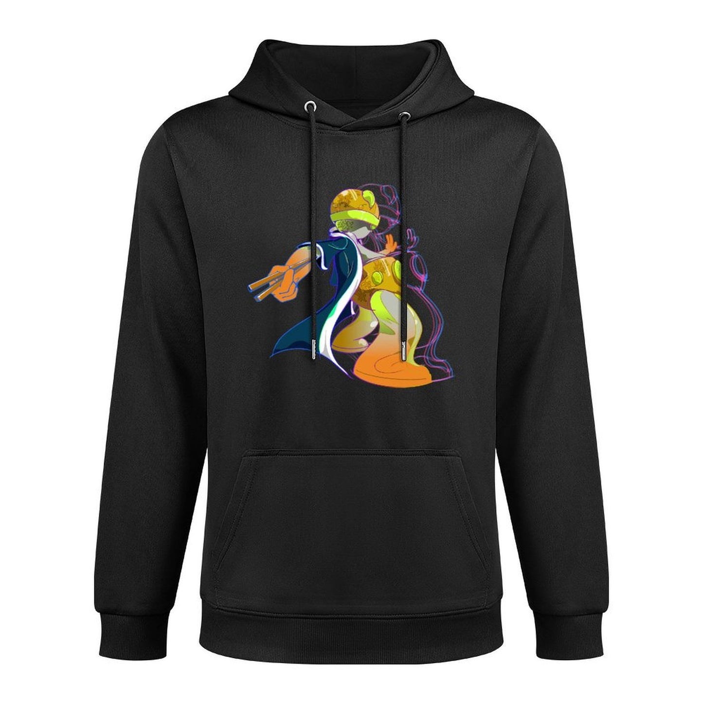 IPIB 250g Hooded Pocket Sweatshirt Front GraphicMen's Hooded  Sweatshirt6000009-1