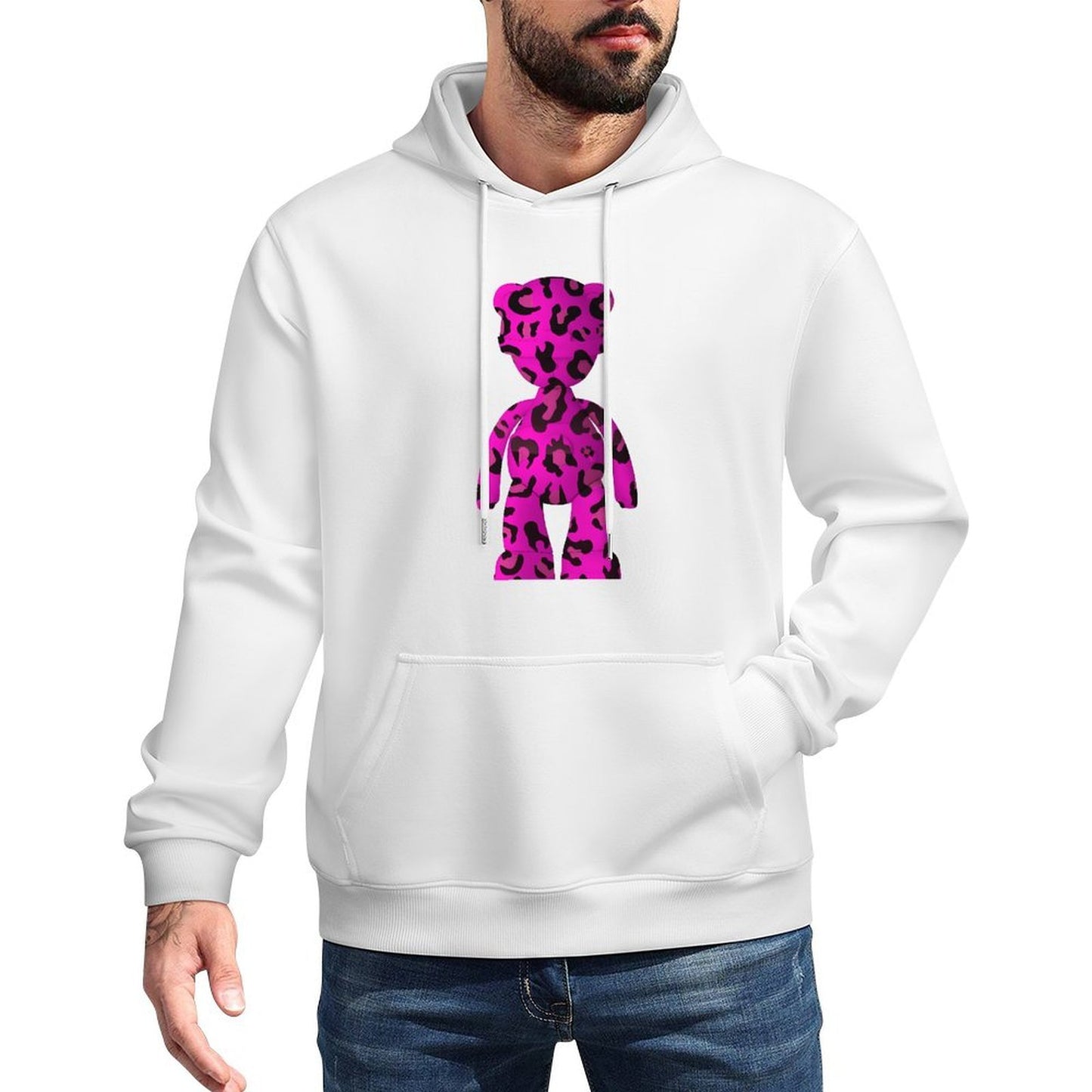 IPIB 250g Hooded Pocket Sweatshirt Front GraphicMen's Hooded  Sweatshirt6000126-2