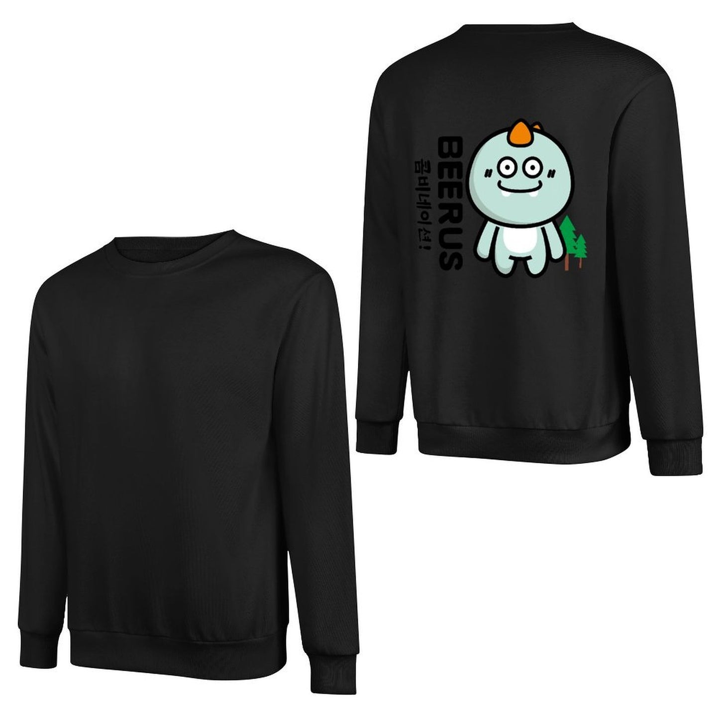 Crew Neck Long Sleeve Sweatshirt 4000633