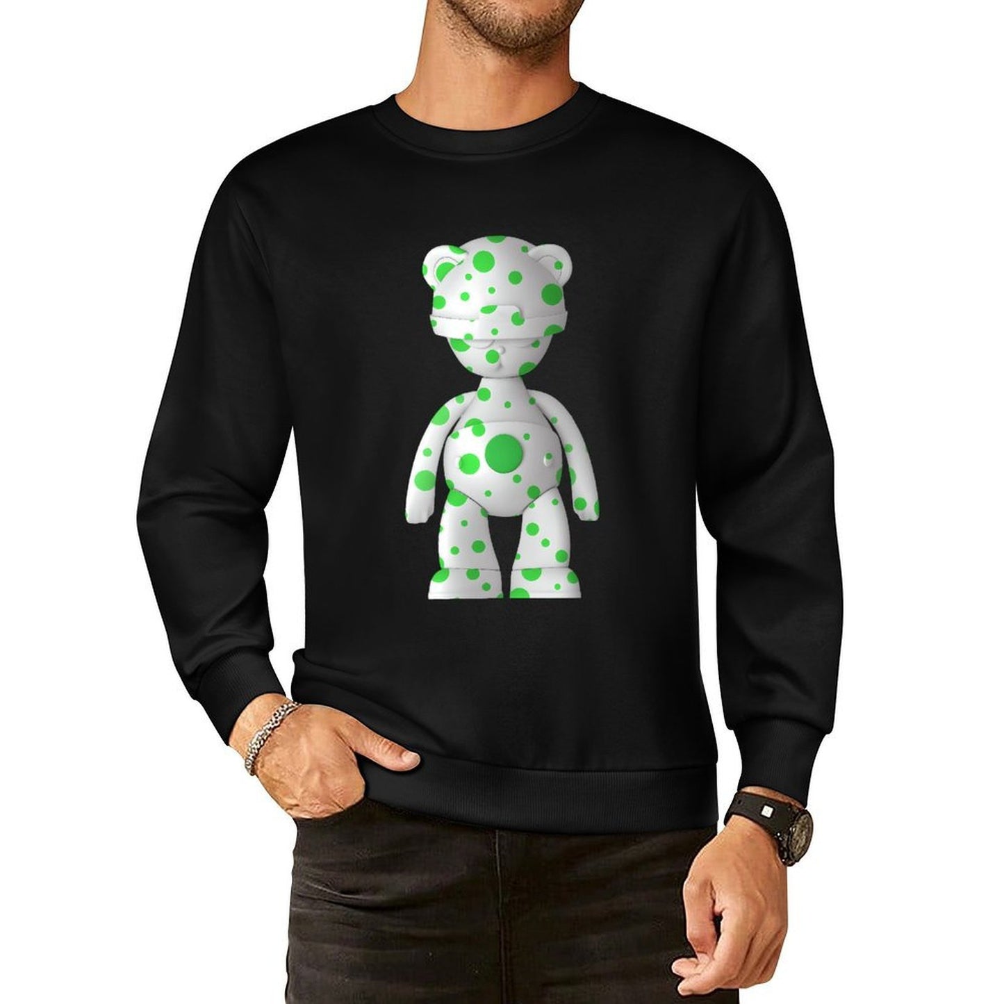 IPIB 250g Crew Neck Long Sleeve Sweatshirt Front GraphicCrew Neck Long Sleeve Sweatshirt6000129-2