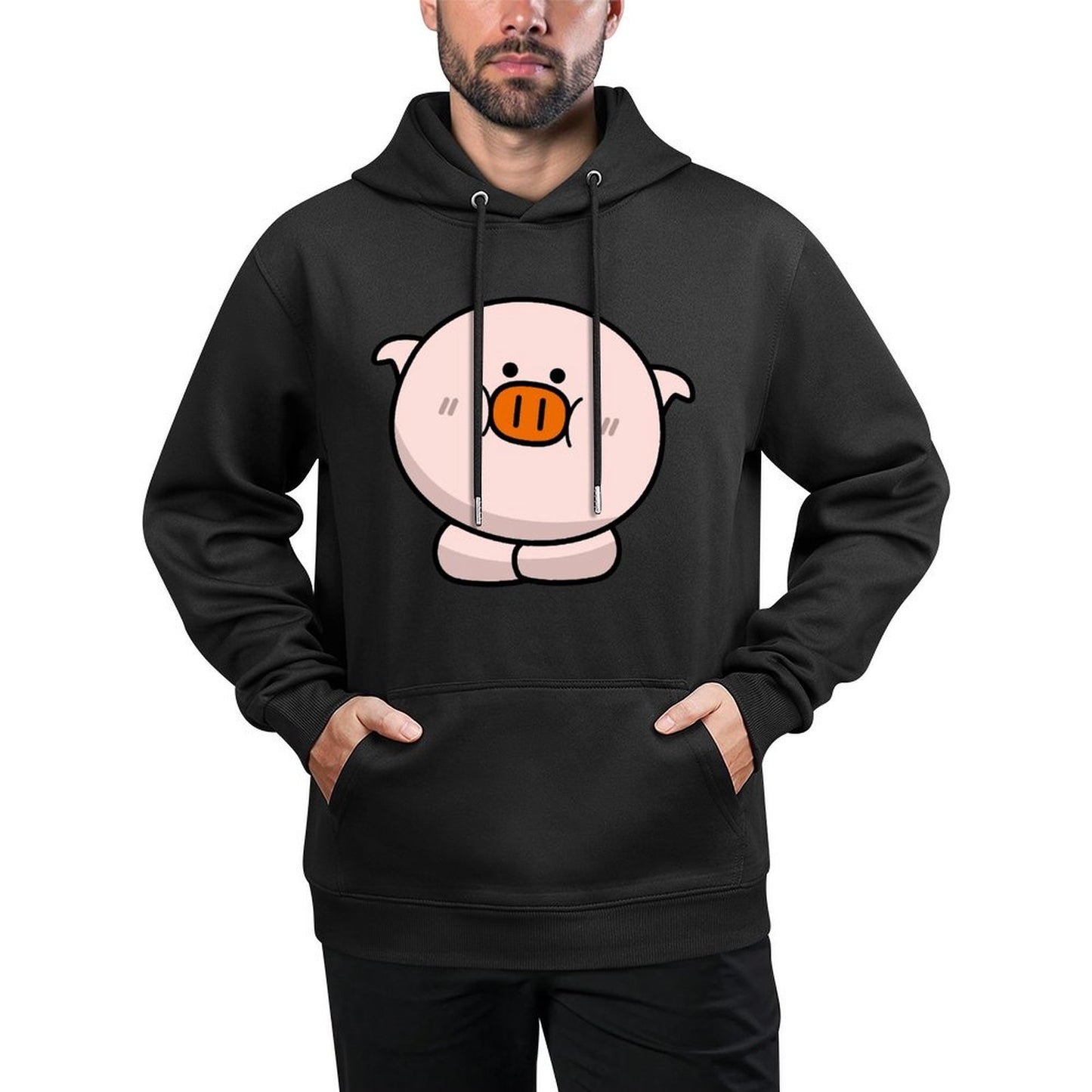 IPBR 250g Hooded Pocket Sweatshirt Front GraphicMen's Hooded  Sweatshirt4001334