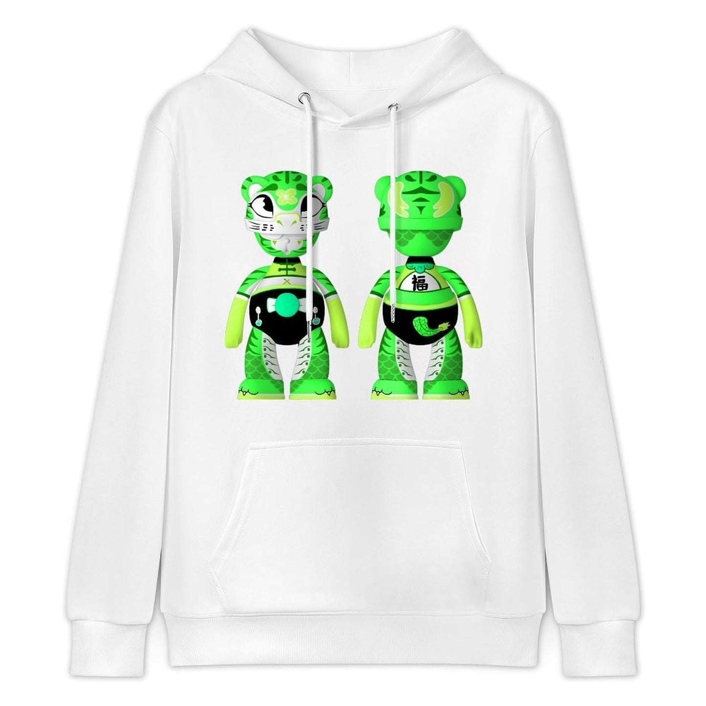 Hoodie Front PatternClassicFit SimpleFit