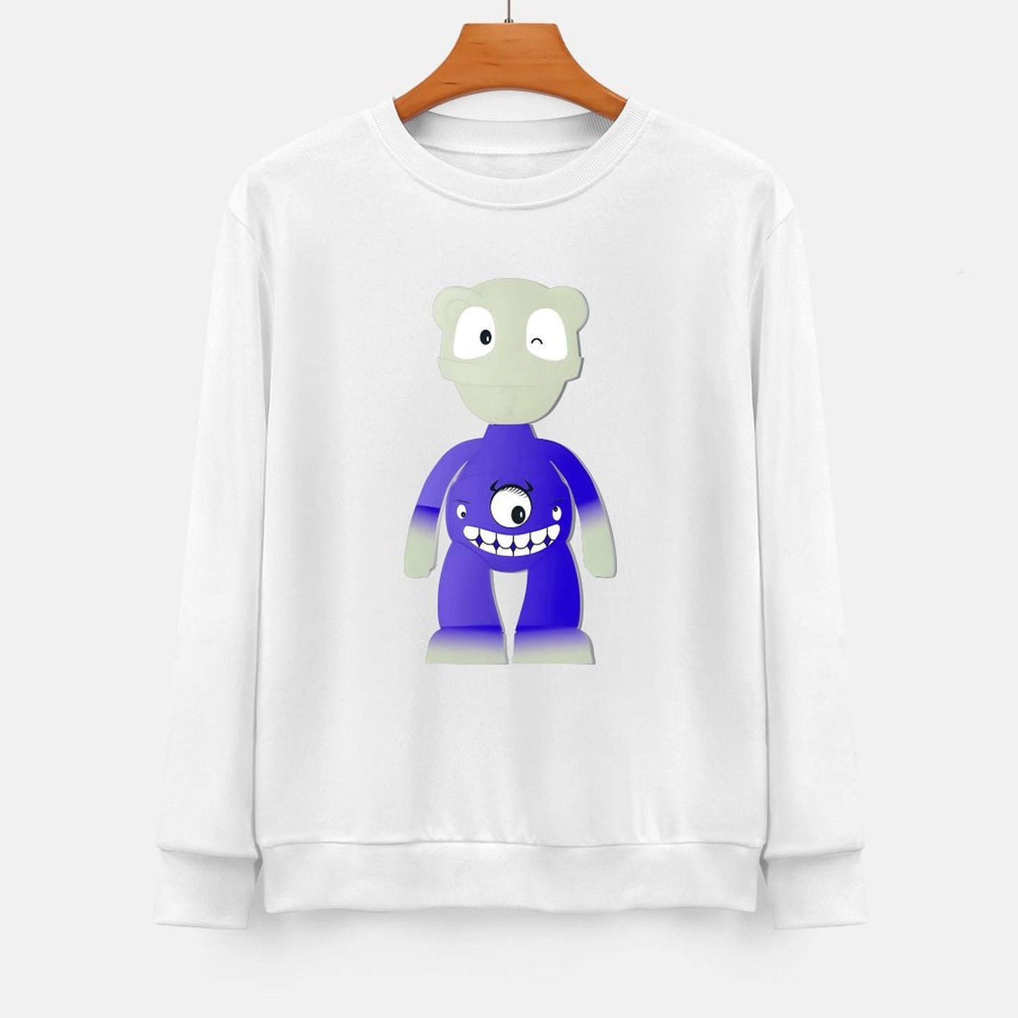 Long Sleeve With Front PatternSmooth Printing