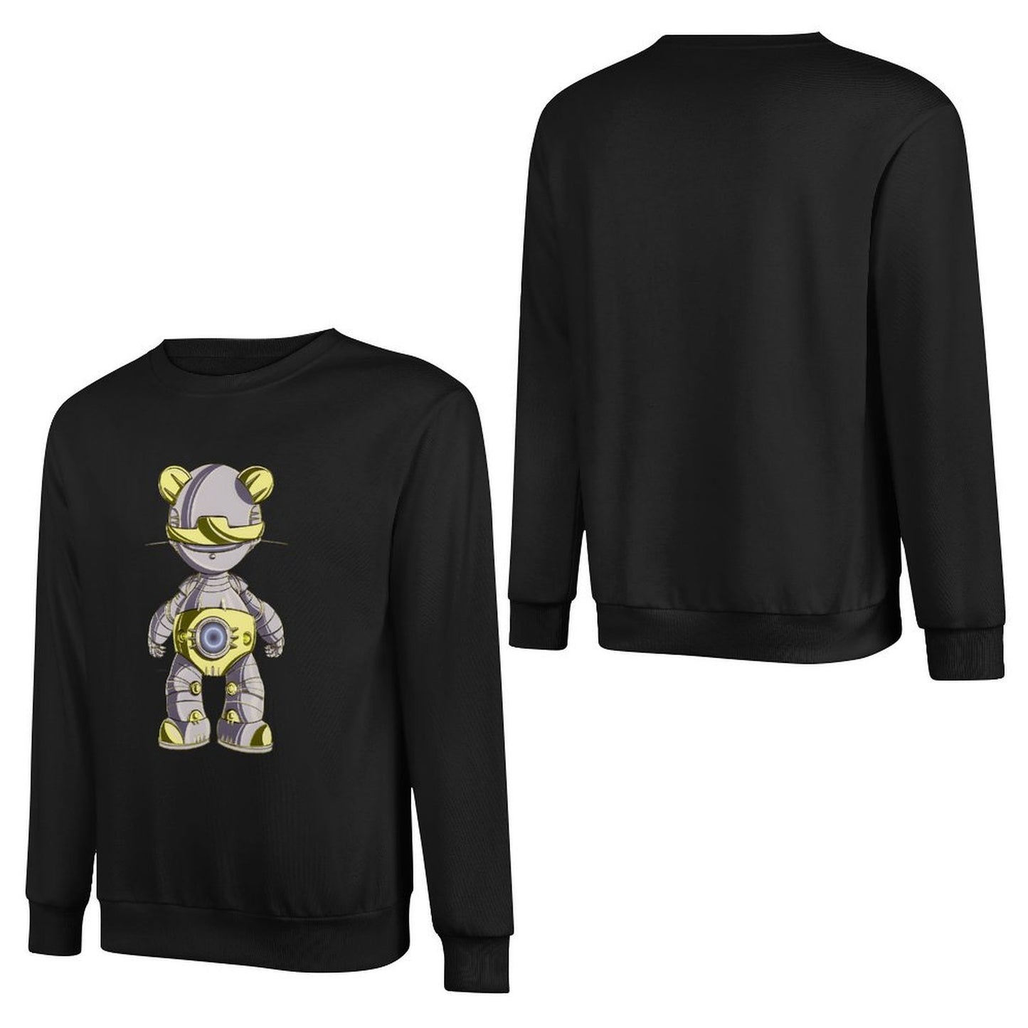 IPIB 250g Crew Neck Long Sleeve Sweatshirt Front GraphicCrew Neck Long Sleeve Sweatshirt6000062-6