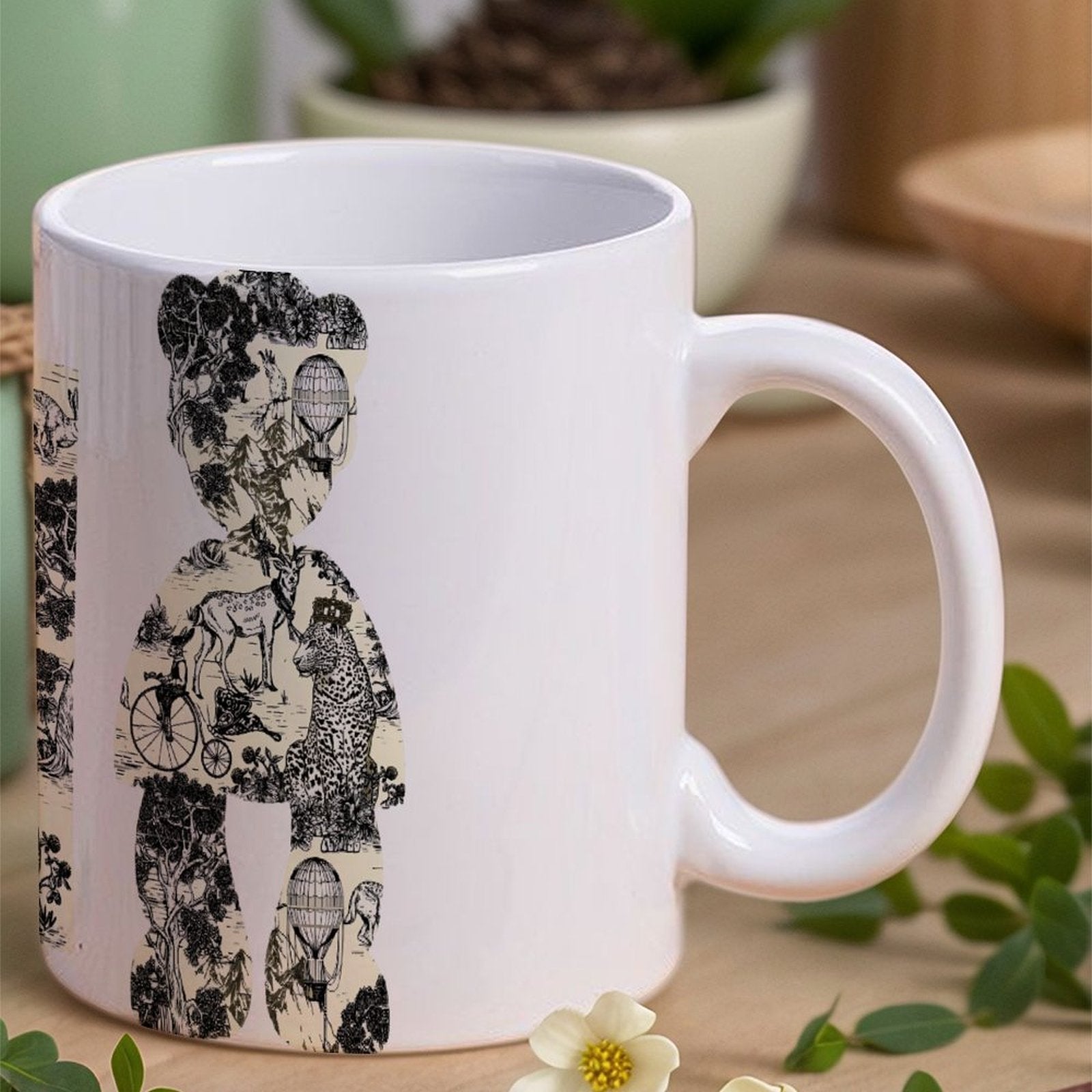 Quirky Personalized Ceramic Mug