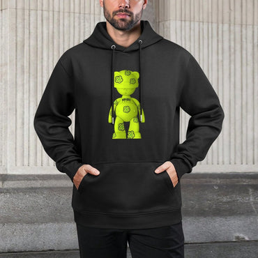 IPIB 250g Hooded Pocket Sweatshirt Front GraphicMen's Hooded  Sweatshirt6000121-1