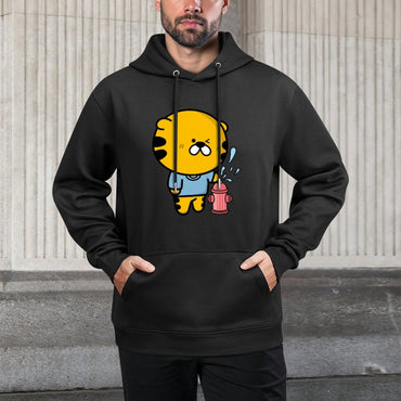 IPBR 250g Hooded Pocket Sweatshirt Front GraphicMen's Hooded  Sweatshirt4001077