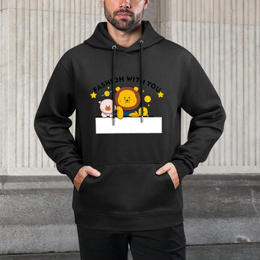 IPBR 250g Hooded Pocket Sweatshirt Front GraphicMen's Hooded  Sweatshirt4000428