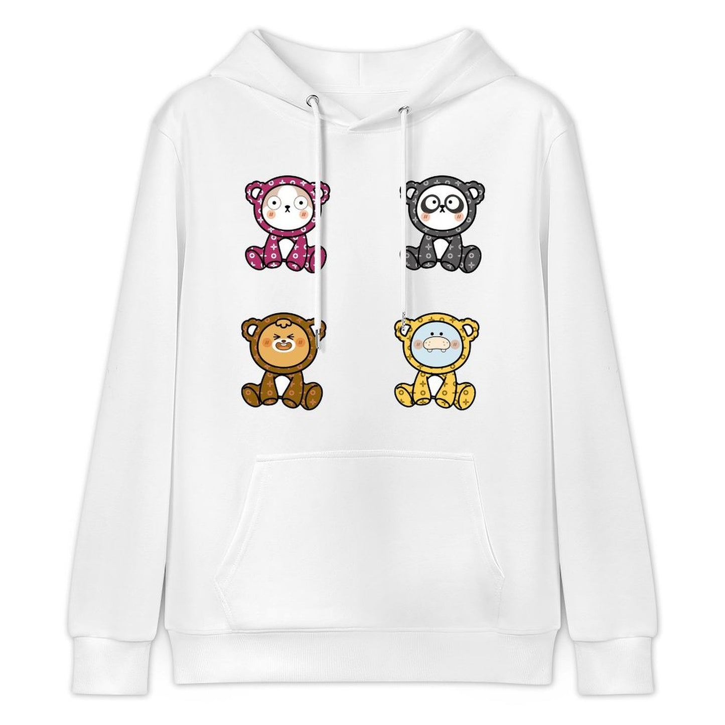 Logo-Ready TimelessComfort Front Graphic Hoodies