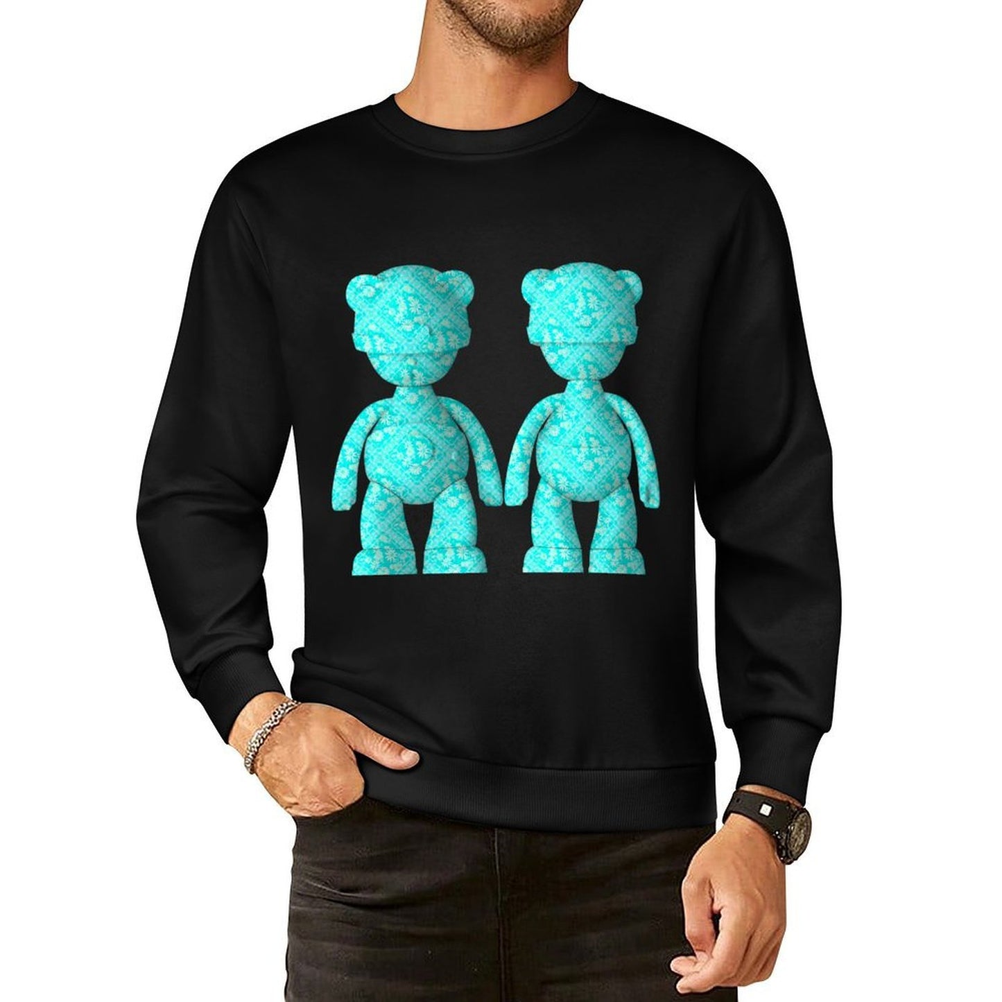 IPIB 250g Crew Neck Long Sleeve Sweatshirt Front GraphicCrew Neck Long Sleeve Sweatshirt6000147-5