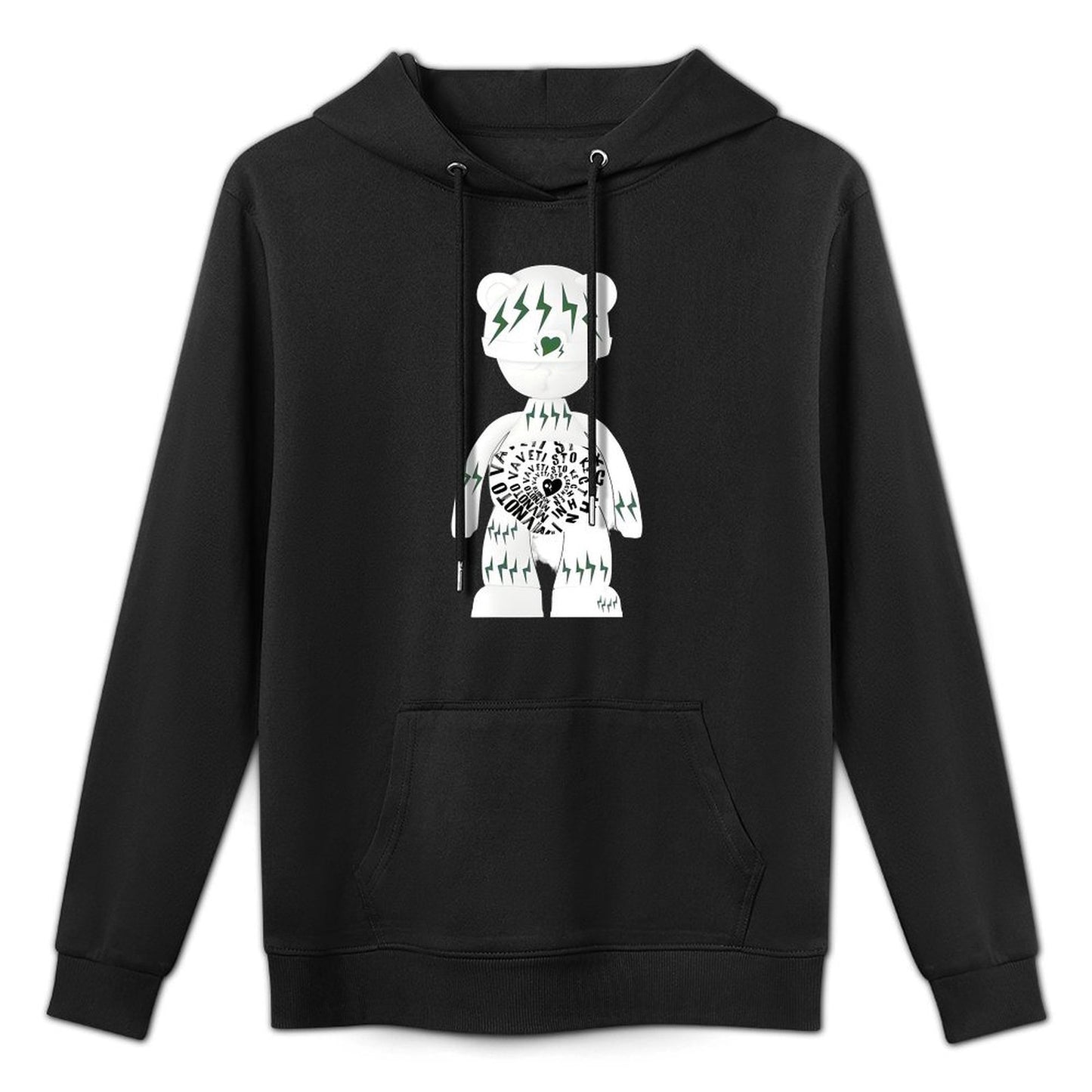 IPIB 250g Hooded Pocket Sweatshirt Front GraphicMen's Hooded  Sweatshirt6000137-1