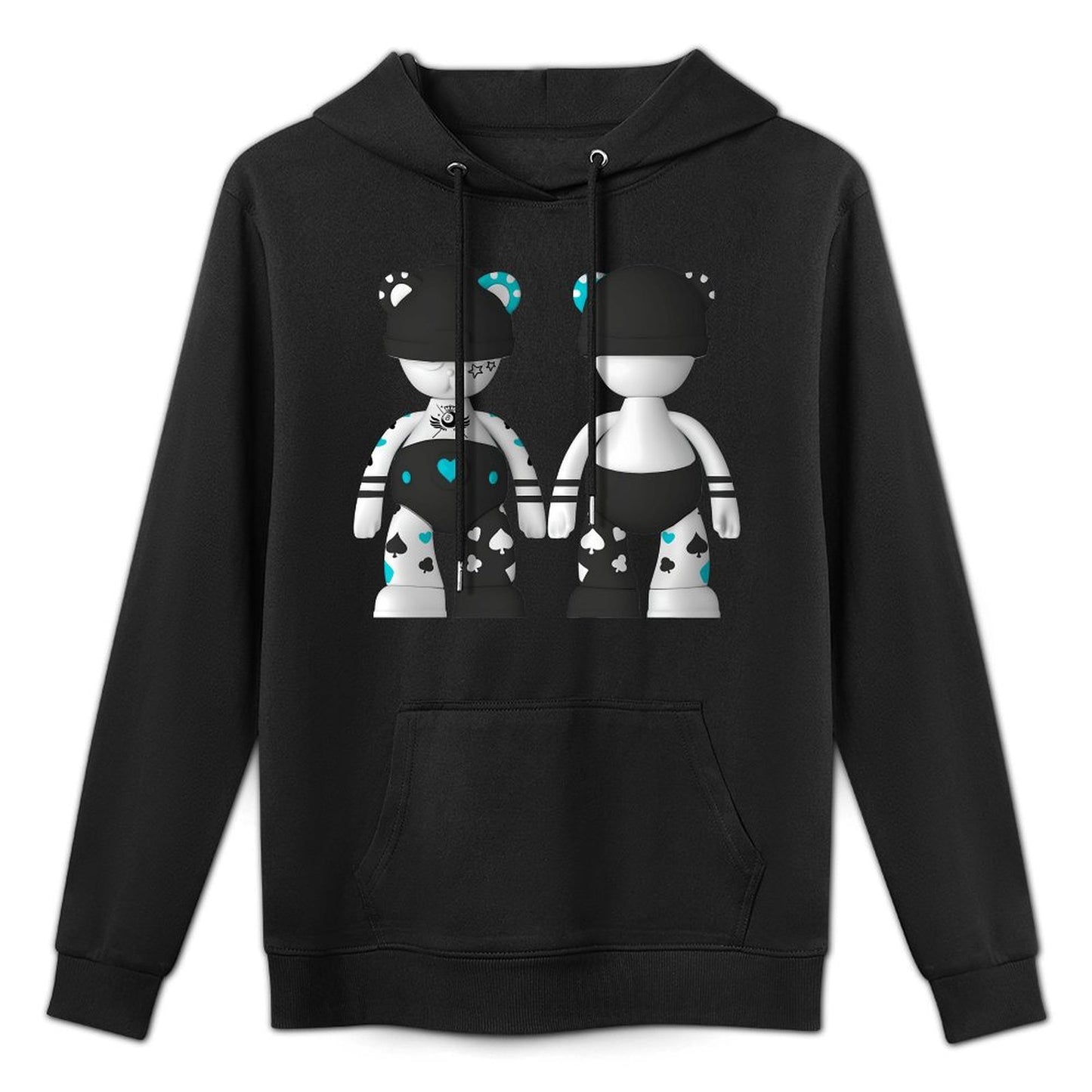 IPIB 250g Hooded Pocket Sweatshirt Front GraphicMen's Hooded  Sweatshirt6000094-5