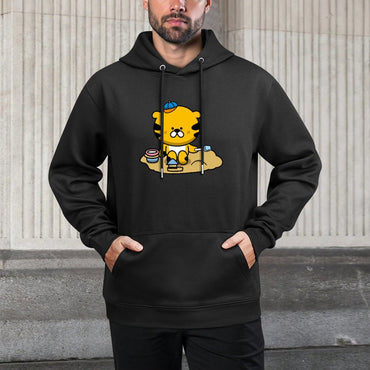 IPBR 250g Hooded Pocket Sweatshirt Front GraphicMen's Hooded  Sweatshirt4000292