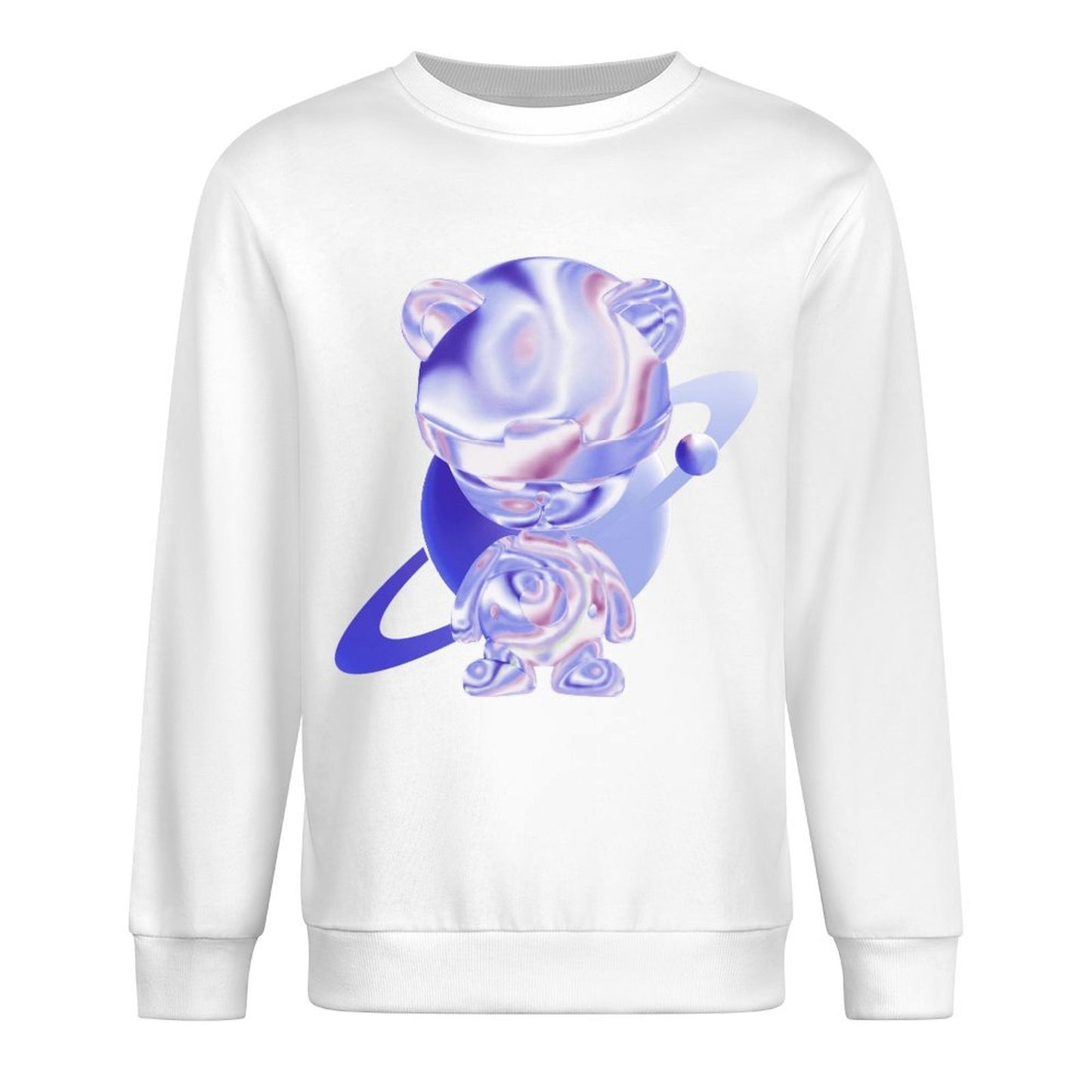 IPIB 250g Crew Neck Long Sleeve Sweatshirt Front GraphicCrew Neck Long Sleeve Sweatshirt6000025-1