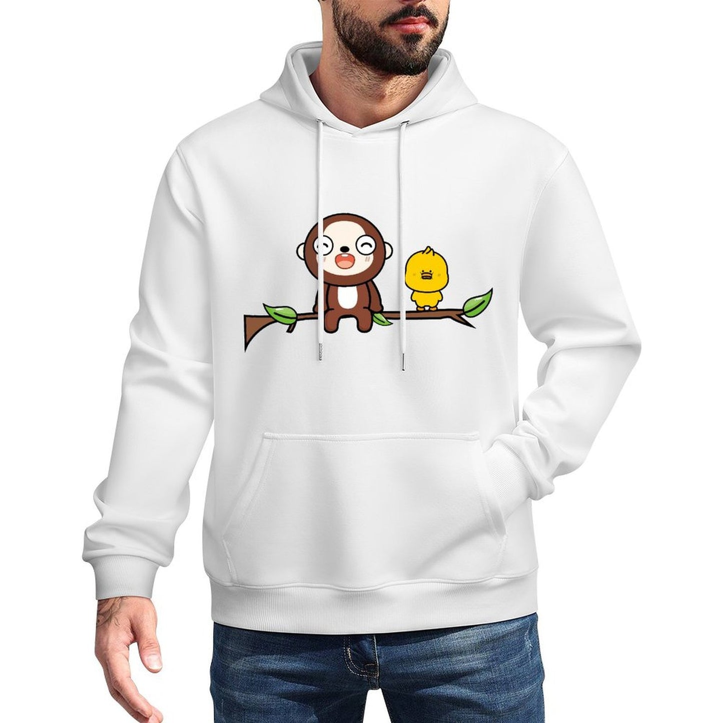 IPBR 250g Hooded Pocket Sweatshirt Front GraphicMen's Hooded  Sweatshirt4001351