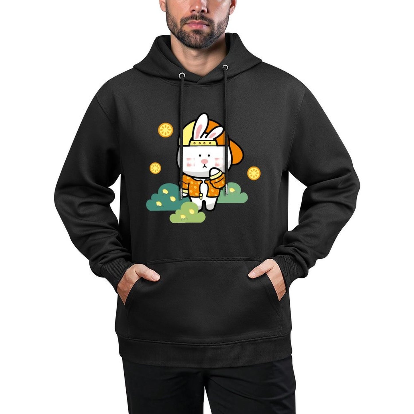 IPBR 250g Hooded Pocket Sweatshirt Front GraphicMen's Hooded  Sweatshirt4001398