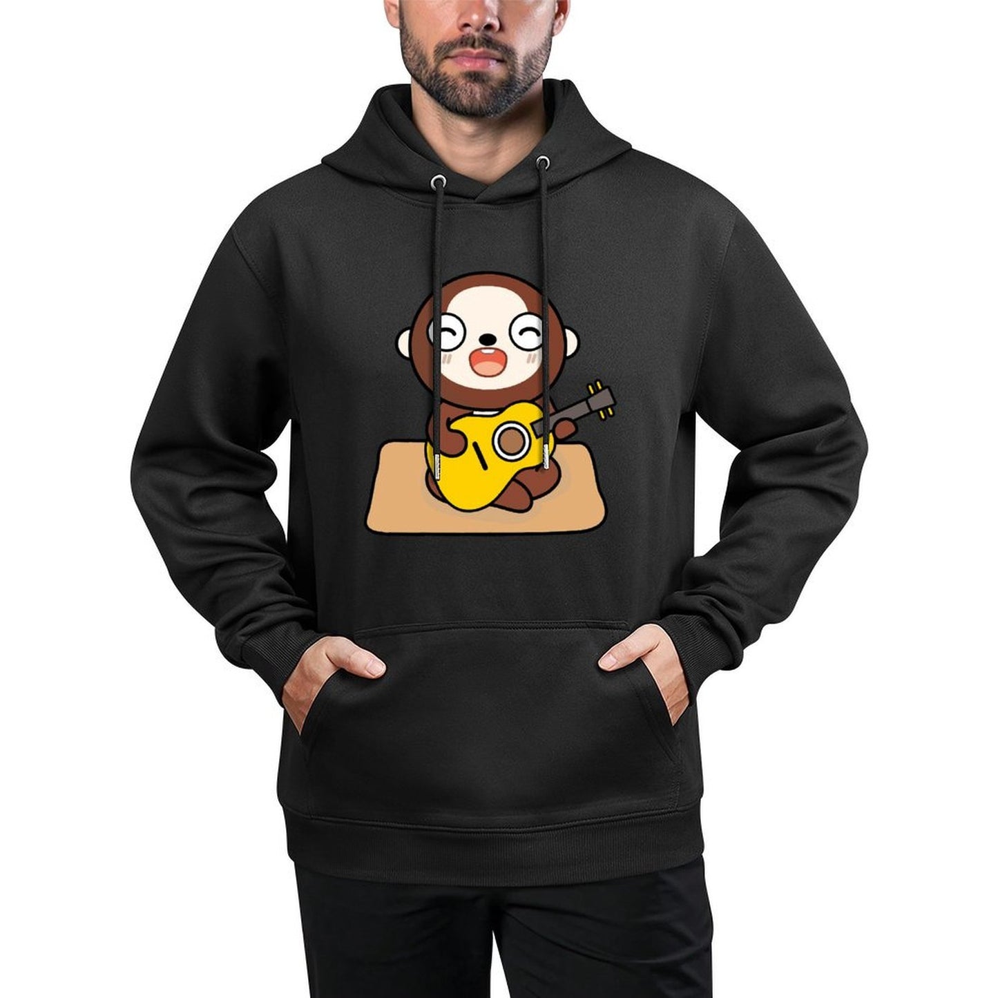 IPBR 250g Hooded Pocket Sweatshirt Front GraphicMen's Hooded  Sweatshirt4001336