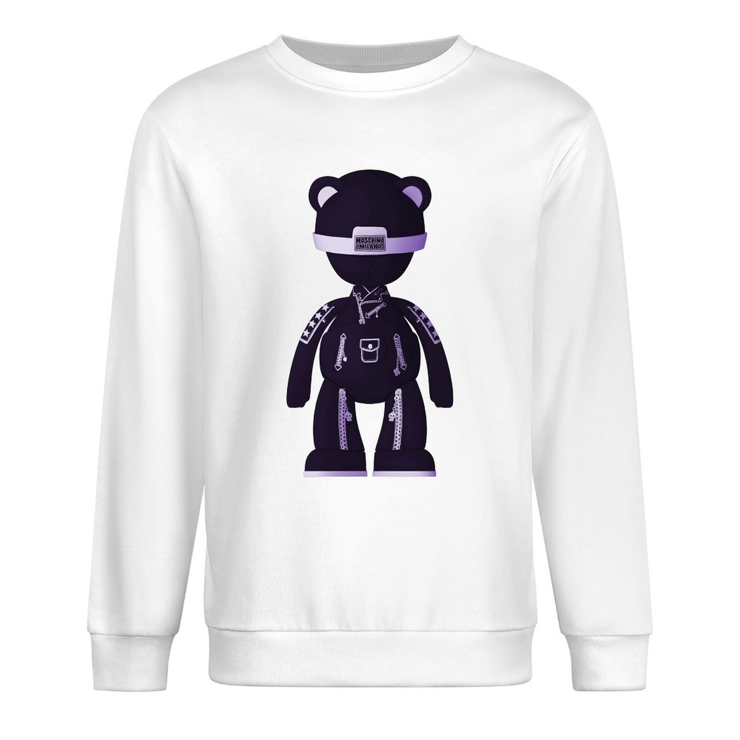 IPIB 250g Crew Neck Long Sleeve Sweatshirt Front GraphicCrew Neck Long Sleeve Sweatshirt6000125-3