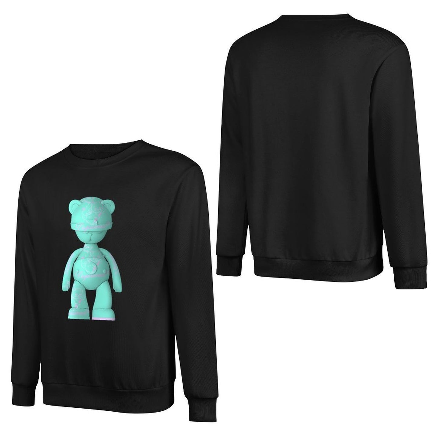 IPIB 250g Crew Neck Long Sleeve Sweatshirt Front GraphicCrew Neck Long Sleeve Sweatshirt6000123-1