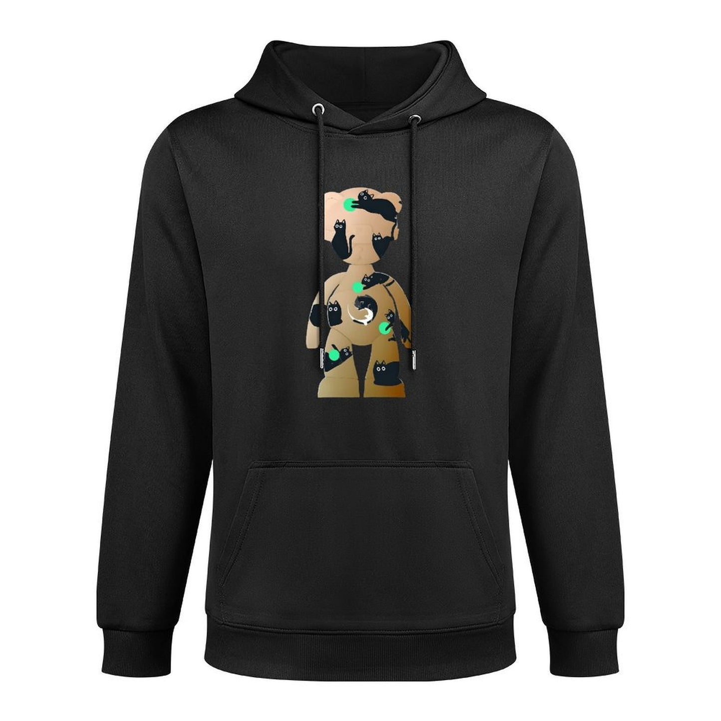 IPIB 250g Hooded Pocket Sweatshirt Front GraphicMen's Hooded  Sweatshirt6000135-4