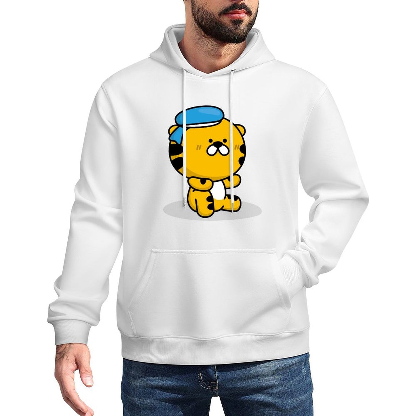IPBR 250g Hooded Pocket Sweatshirt Front GraphicMen's Hooded  Sweatshirt4000129