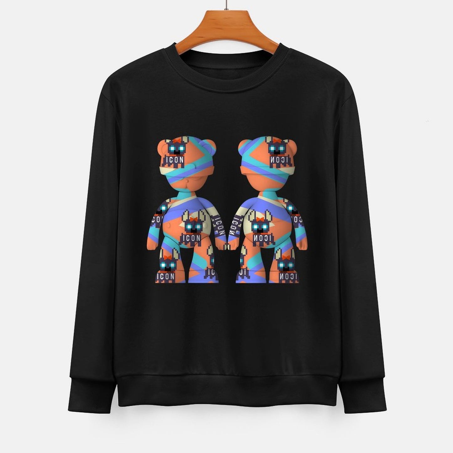IPIB 250g Crew Neck Long Sleeve Sweatshirt Front GraphicCrew Neck Long Sleeve Sweatshirt6000078-6
