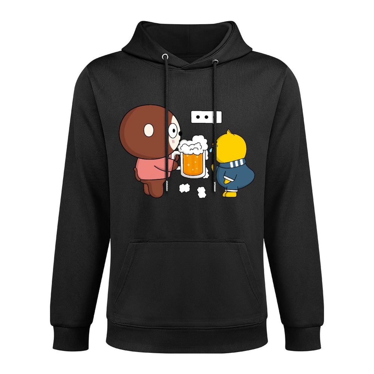 IPBR 250g Hooded Pocket Sweatshirt Front GraphicMen's Hooded  Sweatshirt4000759