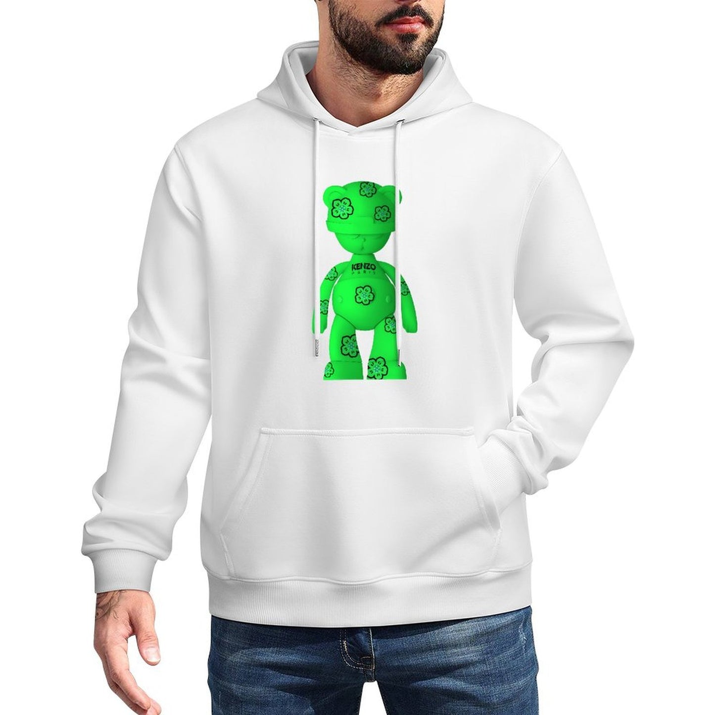 IPIB 250g Hooded Pocket Sweatshirt Front GraphicMen's Hooded  Sweatshirt6000121-2