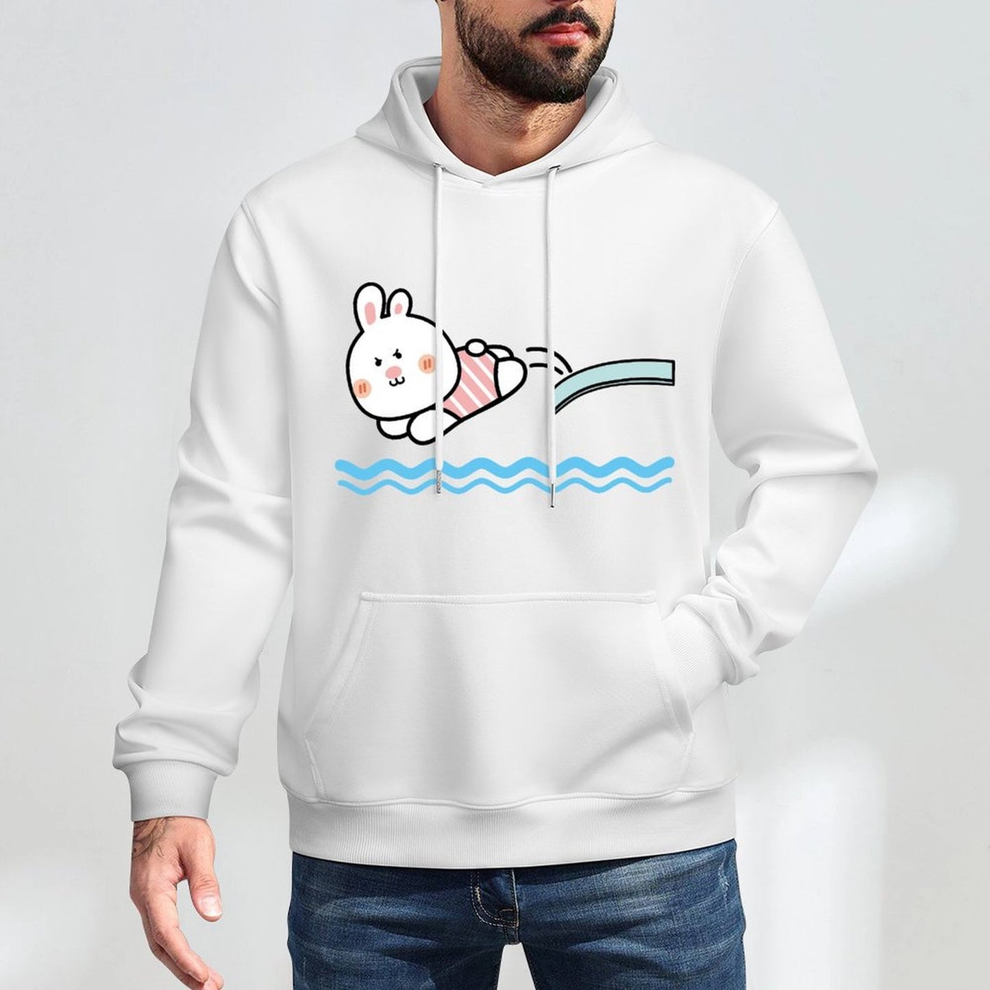 Edition Tear-Resistant Front Graphic Hoodies