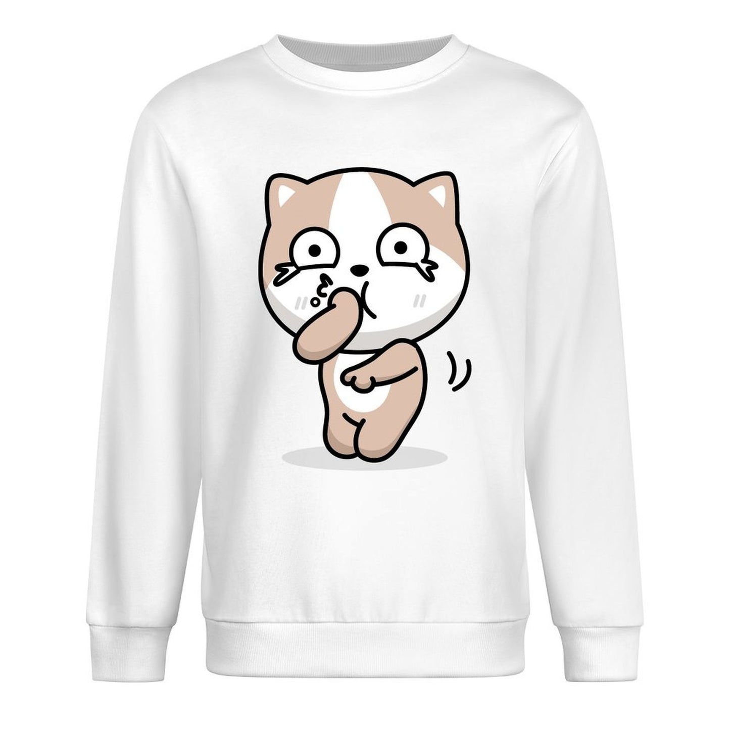 IPBR 250g Crew Neck Long Sleeve Sweatshirt Front GraphicCrew Neck Long Sleeve Sweatshirt4000113