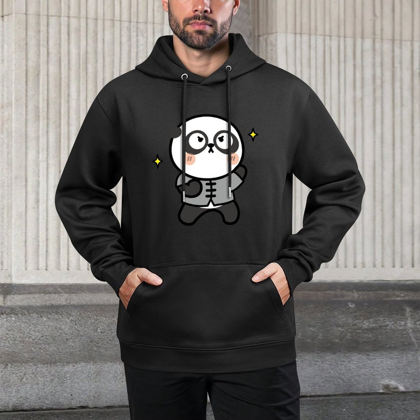 Clean Comfort Front Graphic Hoodies