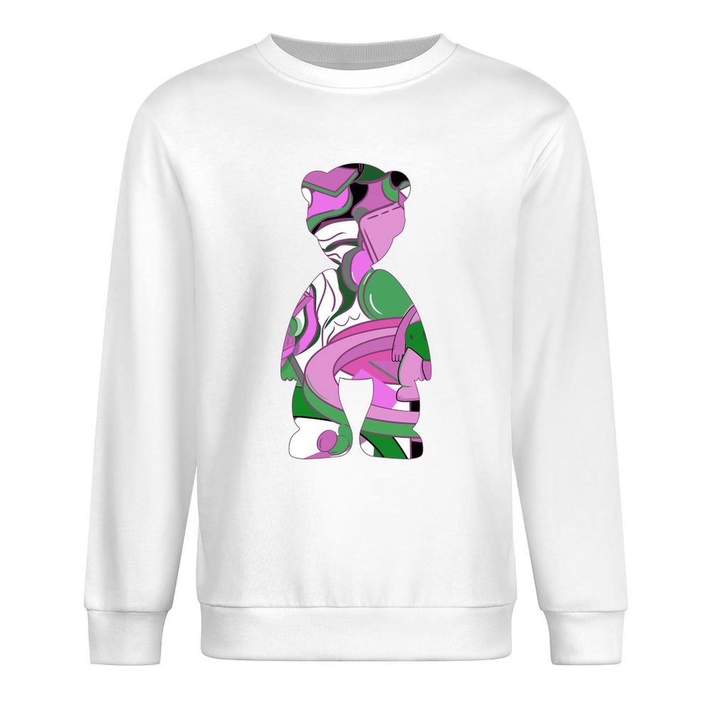 IPIB 250g Crew Neck Long Sleeve Sweatshirt Front GraphicCrew Neck Long Sleeve Sweatshirt6000046-1