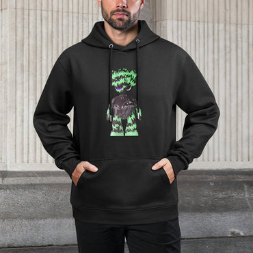 IPIB 250g Hooded Pocket Sweatshirt Front GraphicMen's Hooded  Sweatshirt6000132-5