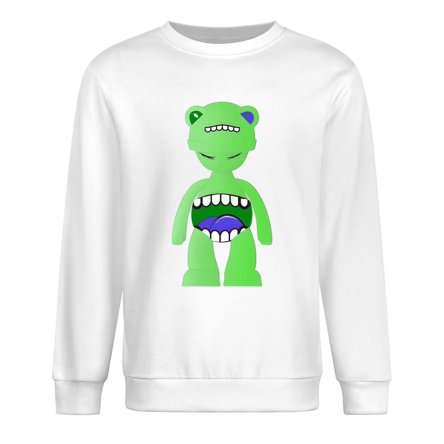 IPIB 250g Crew Neck Long Sleeve Sweatshirt Front GraphicCrew Neck Long Sleeve Sweatshirt6000141-6