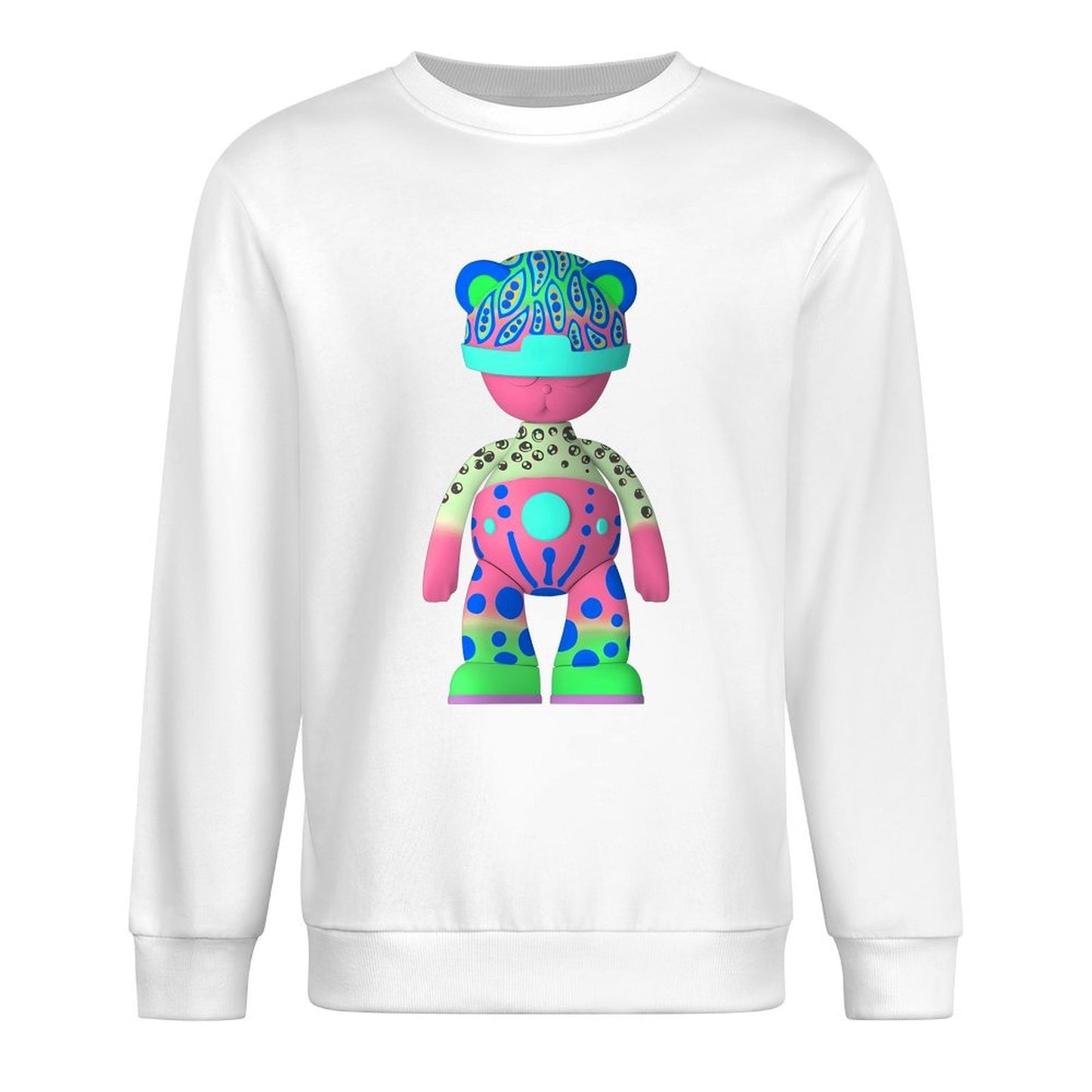 IPIB 250g Crew Neck Long Sleeve Sweatshirt Front GraphicCrew Neck Long Sleeve Sweatshirt6000102-3