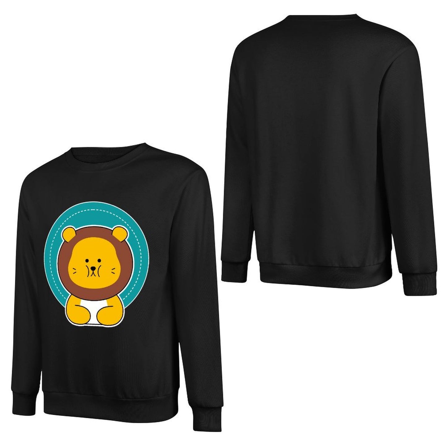IPBR 250g Crew Neck Long Sleeve Sweatshirt Front GraphicCrew Neck Long Sleeve Sweatshirt4000775