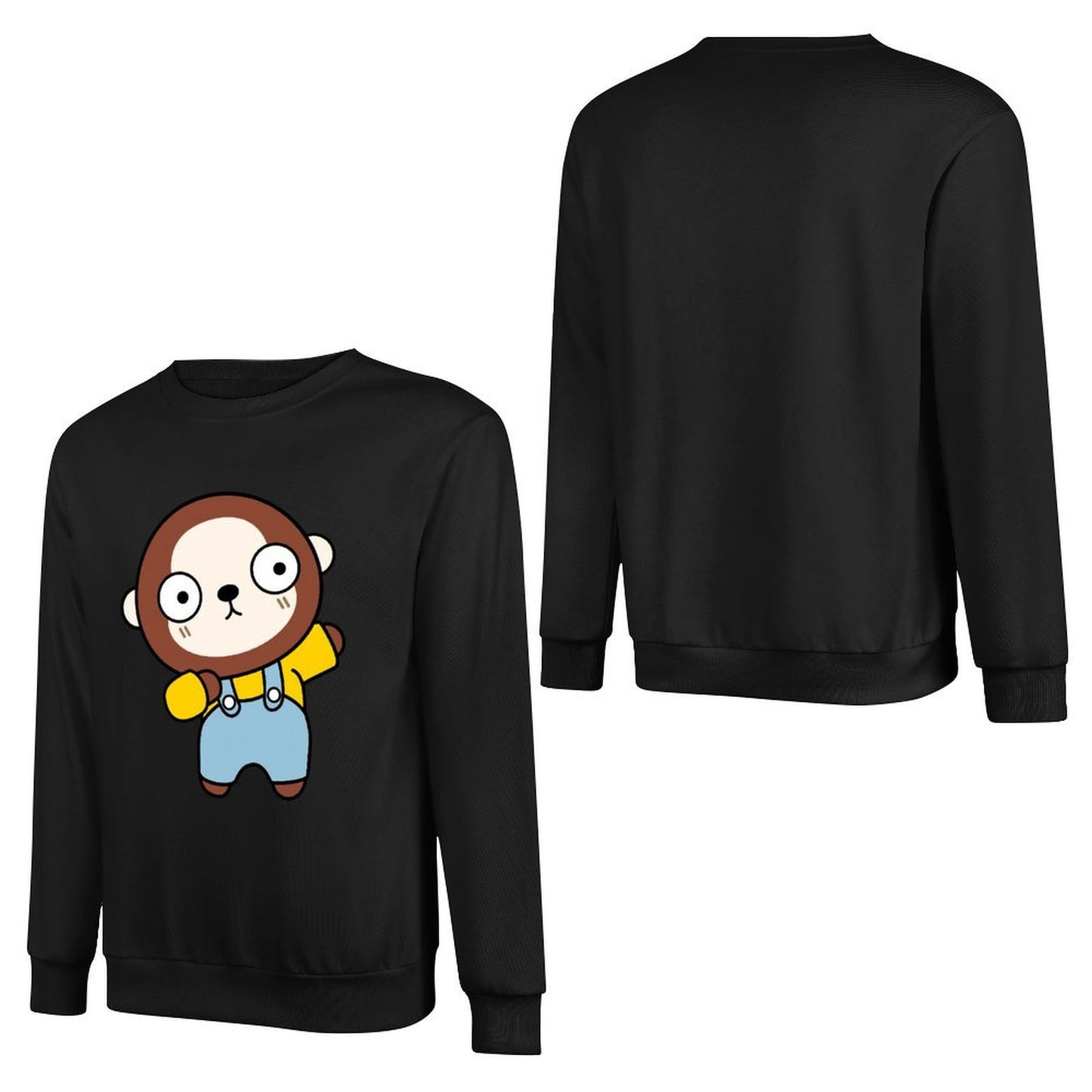 IPBR 250g Crew Neck Long Sleeve Sweatshirt Front GraphicCrew Neck Long Sleeve Sweatshirt4000799