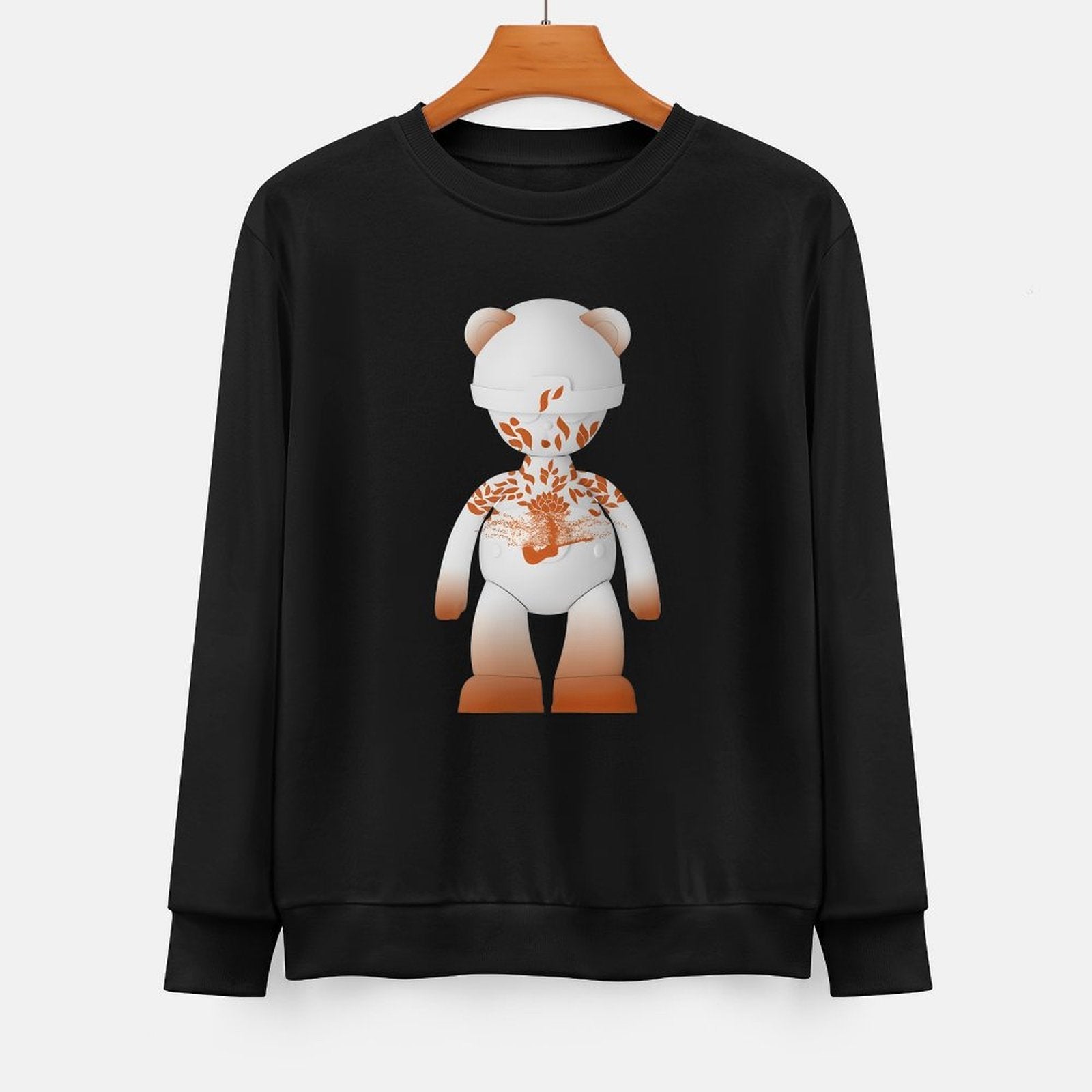 Long Sleeve With Front PatternNeutral Heavyweight