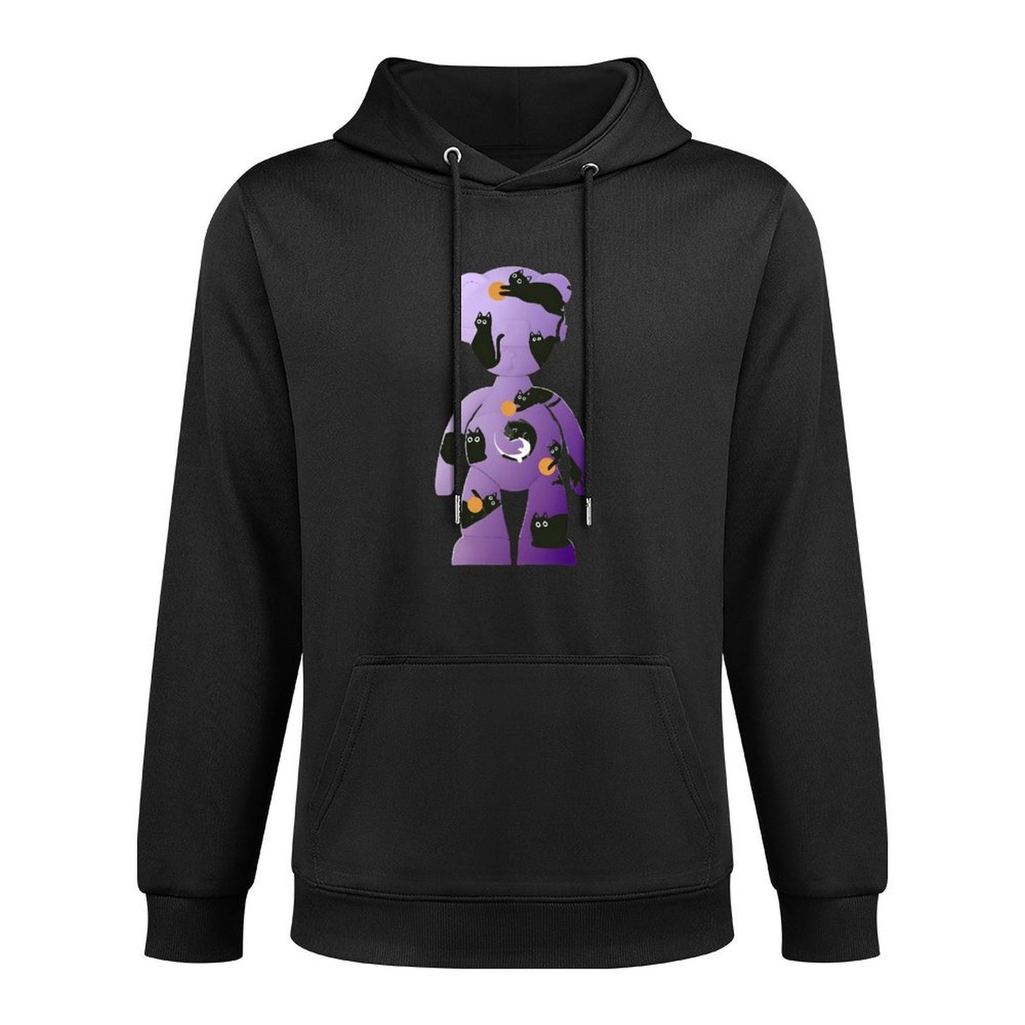 IPIB 250g Hooded Pocket Sweatshirt Front GraphicMen's Hooded  Sweatshirt6000135-3