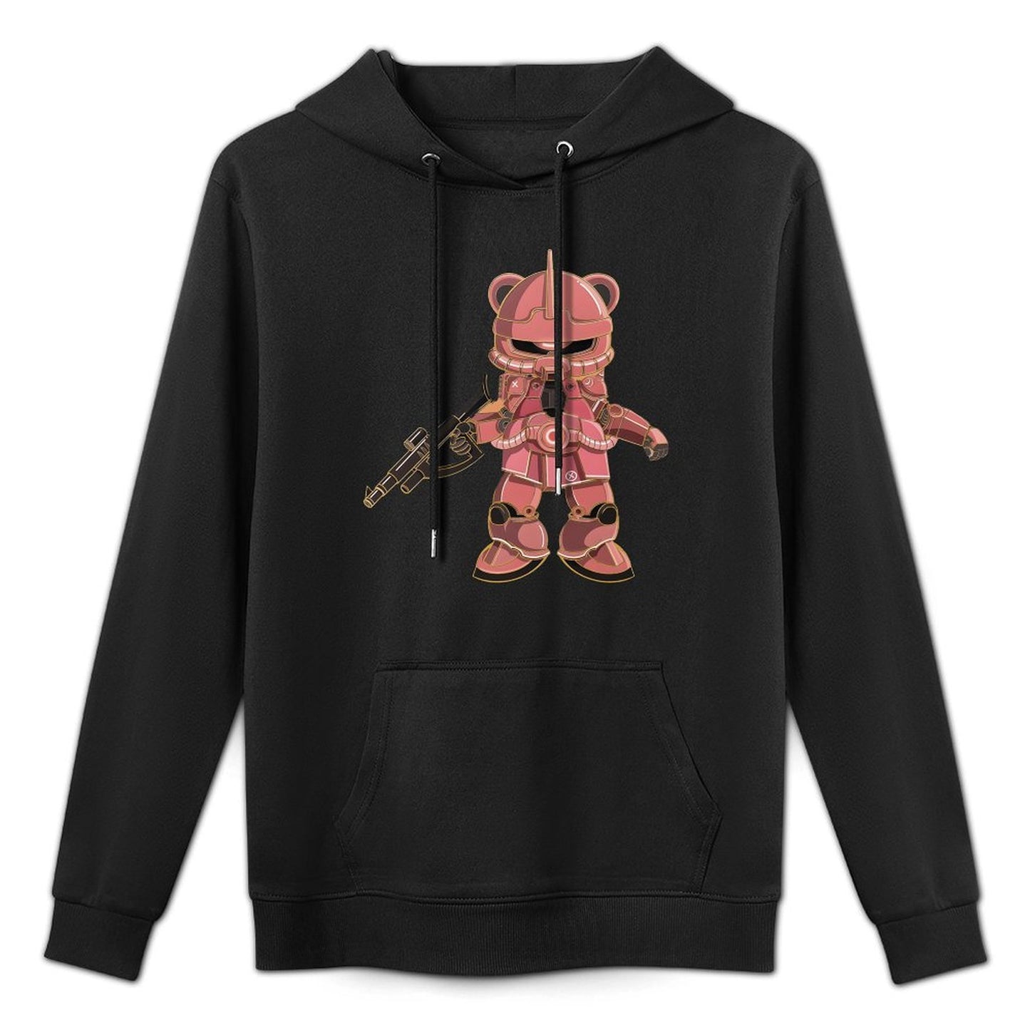 Hoodie Front PatternSolid Strong