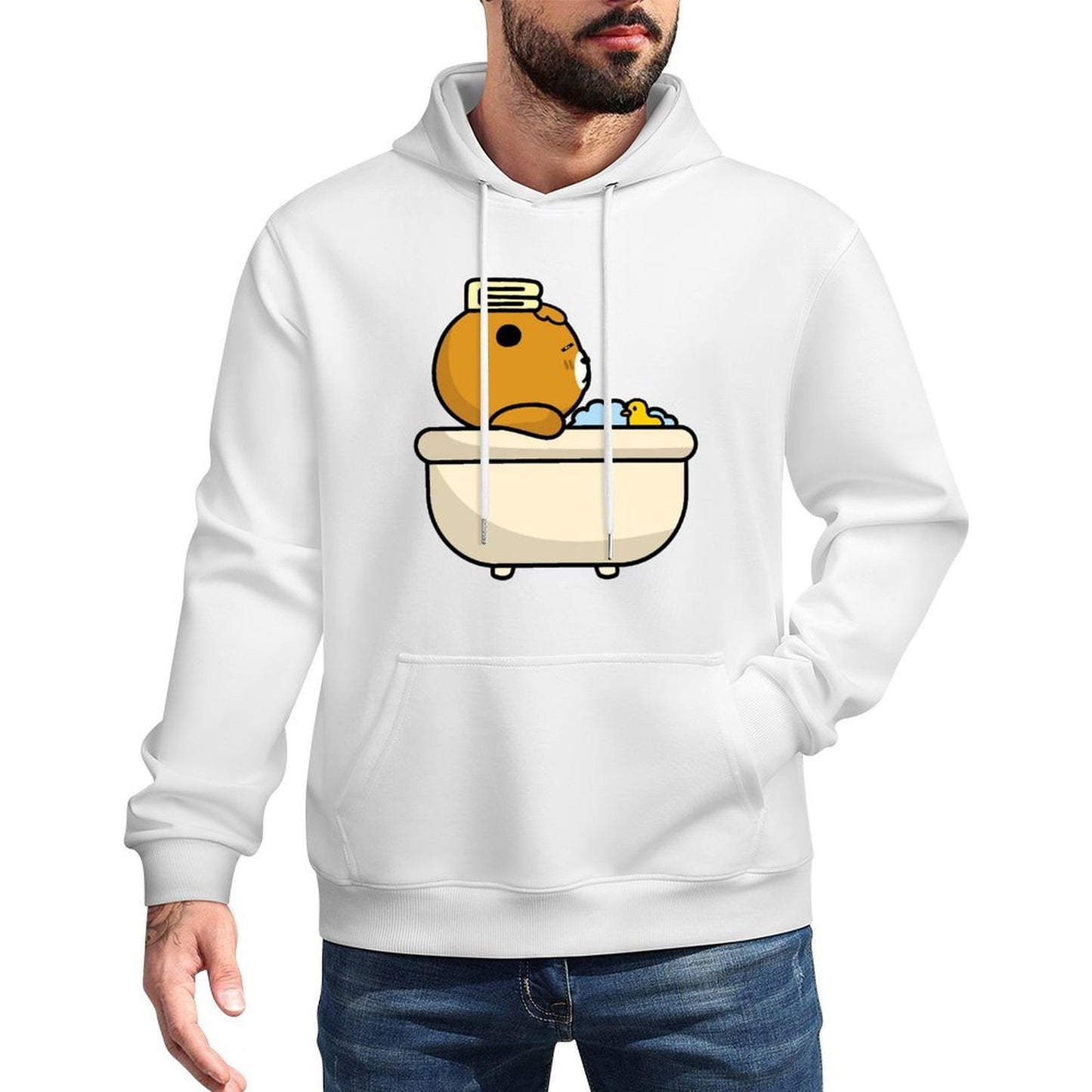IPBR 250g Hooded Pocket Sweatshirt Front GraphicMen's Hooded  Sweatshirt4000038