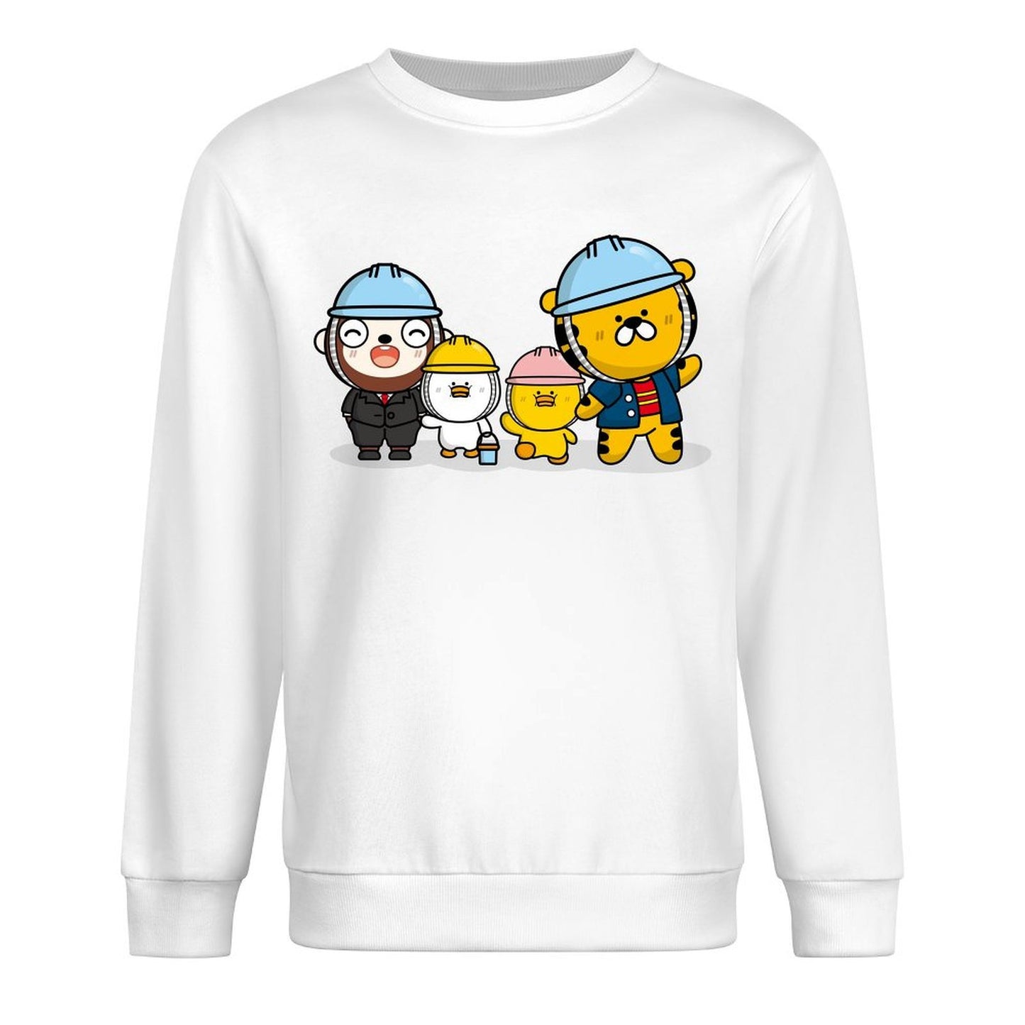 IPBR 250g Crew Neck Long Sleeve Sweatshirt Front GraphicCrew Neck Long Sleeve Sweatshirt4001081