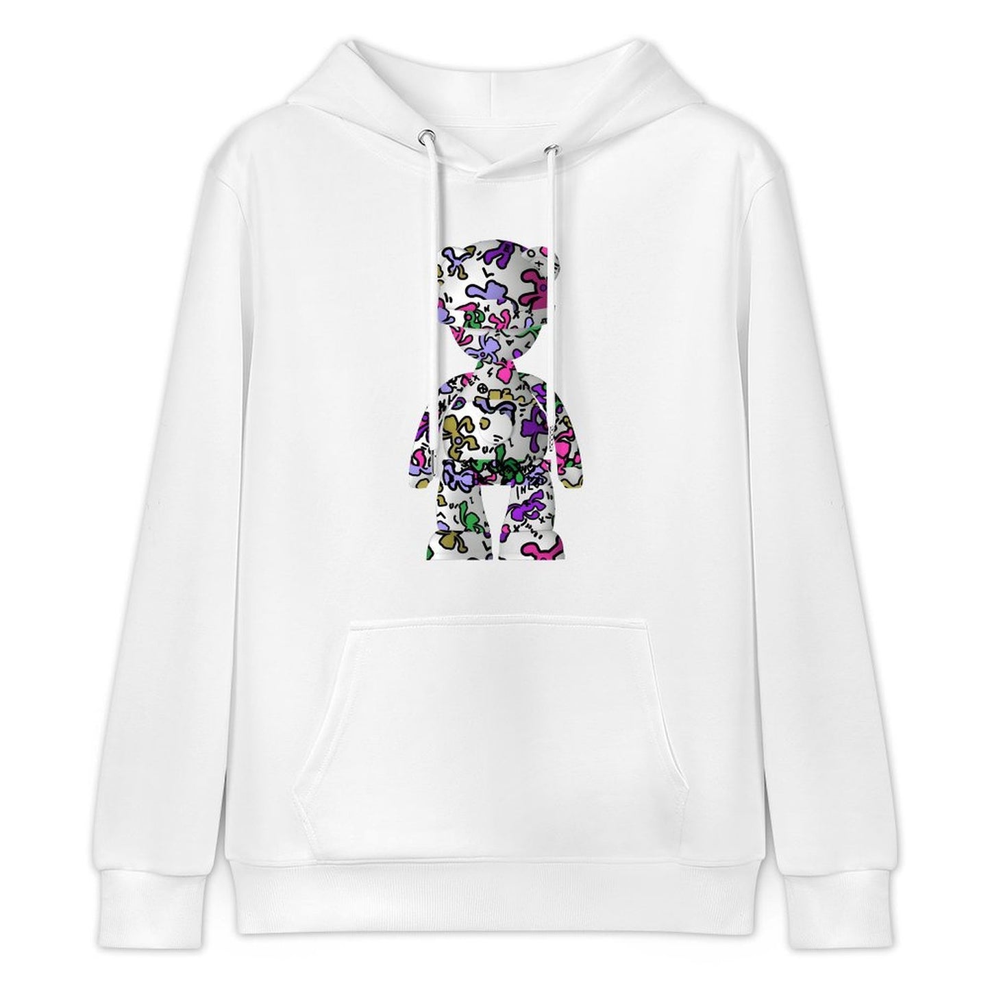 Hoodie Front PatternBatch-Printed Solid