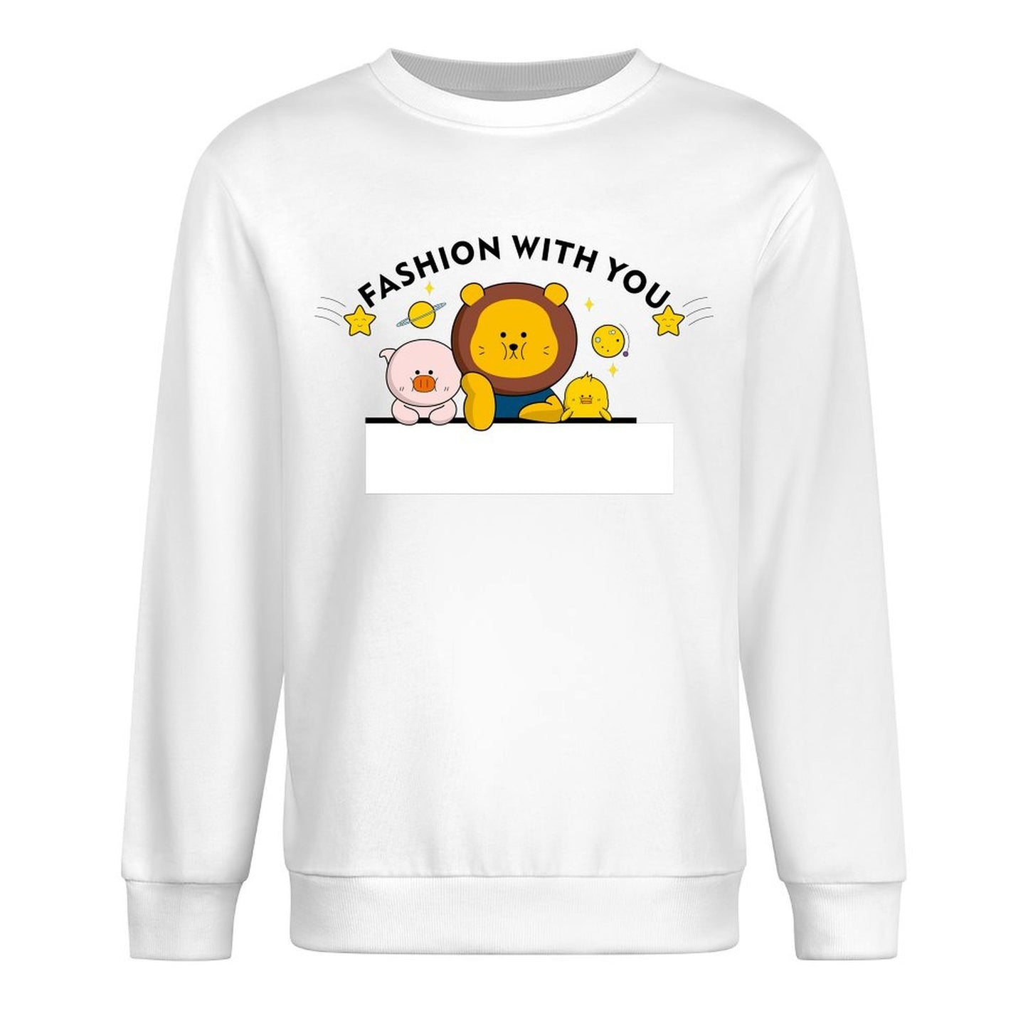 IPBR 250g Crew Neck Long Sleeve Sweatshirt Front GraphicCrew Neck Long Sleeve Sweatshirt4000624