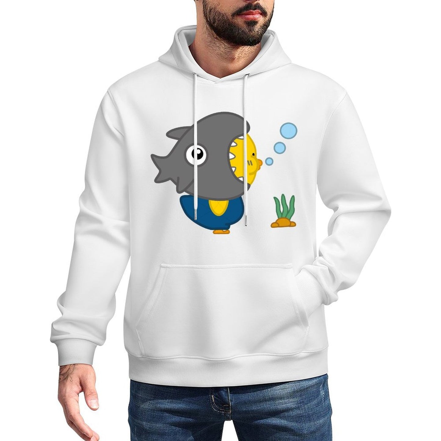 IPBR 250g Hooded Pocket Sweatshirt Front GraphicMen's Hooded  Sweatshirt4000347